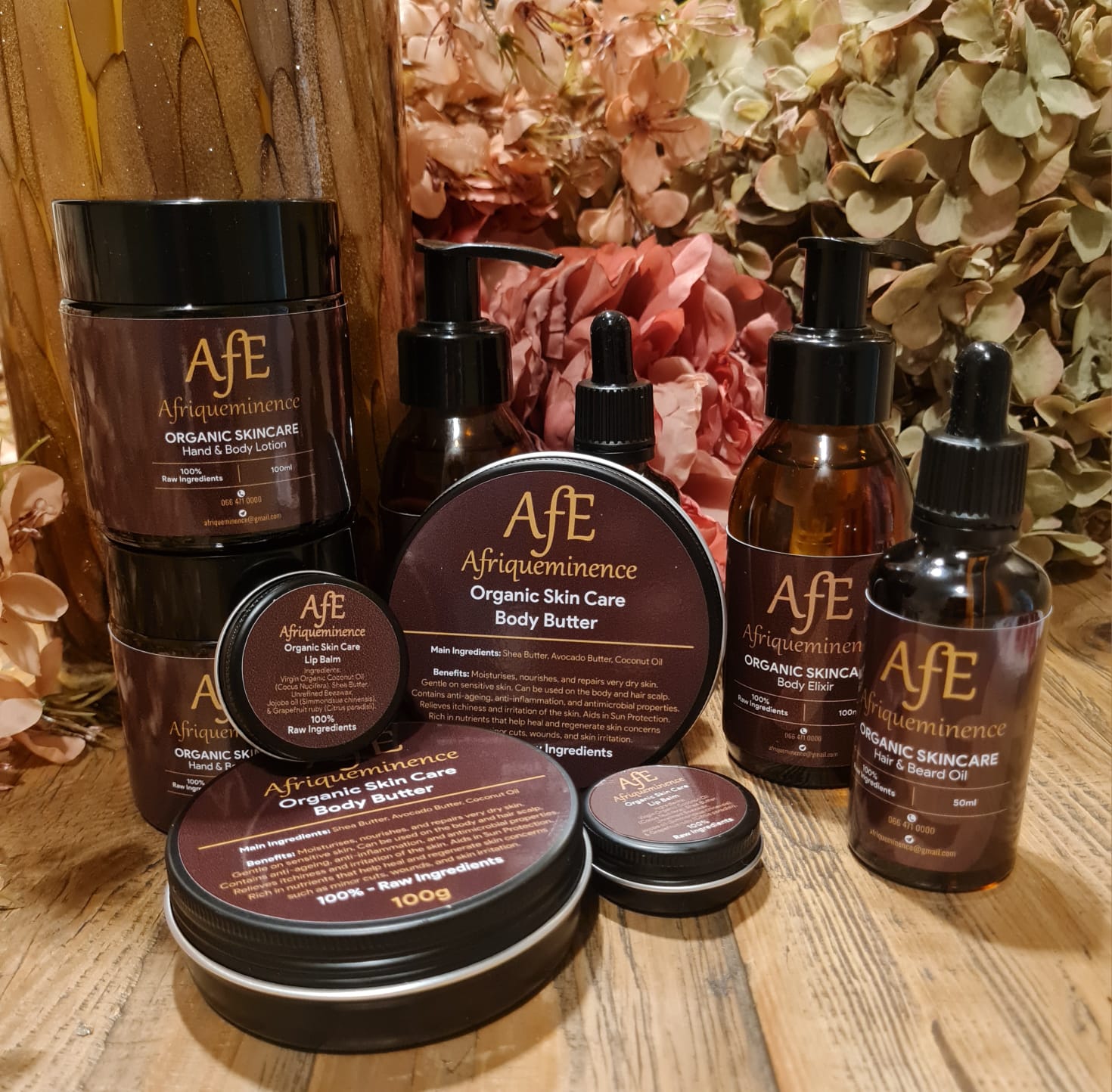 Organic Skincare Range